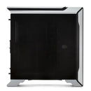 Cooler Master Mastercase Sl600M Atx Anodized Aluminum Panels Vertical Layout Acoustic Noise Reduction Proximity Lighting On