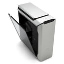 Cooler Master Mastercase Sl600M Atx Anodized Aluminum Panels Vertical Layout Acoustic Noise Reduction Proximity Lighting On