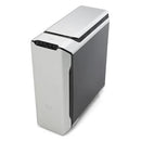 Cooler Master Mastercase Sl600M Atx Anodized Aluminum Panels Vertical Layout Acoustic Noise Reduction Proximity Lighting On