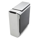 Cooler Master Mastercase Sl600M Atx Anodized Aluminum Panels Vertical Layout Acoustic Noise Reduction Proximity Lighting On