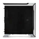 Cooler Master Mastercase Sl600M Atx Anodized Aluminum Panels Vertical Layout Acoustic Noise Reduction Proximity Lighting On