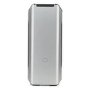 Cooler Master Mastercase Sl600M Atx Anodized Aluminum Panels Vertical Layout Acoustic Noise Reduction Proximity Lighting On