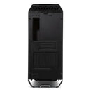 Cooler Master Mastercase Sl600M Atx Anodized Aluminum Panels Vertical Layout Acoustic Noise Reduction Proximity Lighting On