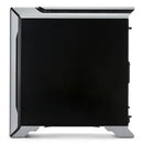 Cooler Master Mastercase Sl600M Atx Anodized Aluminum Panels Vertical Layout Acoustic Noise Reduction Proximity Lighting On