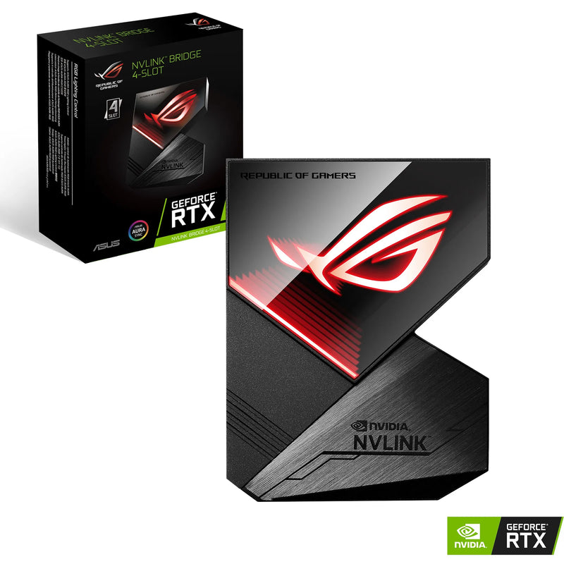 Asus Rog-Nvlink-4 L Rog Nvlink™ Bridge With Aura Sync Rgb