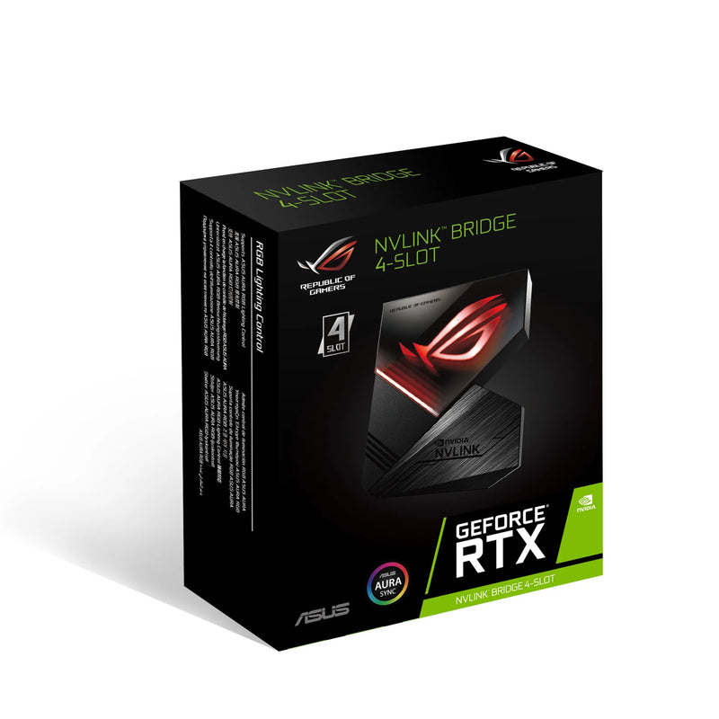 Asus Rog-Nvlink-4 L Rog Nvlink™ Bridge With Aura Sync Rgb