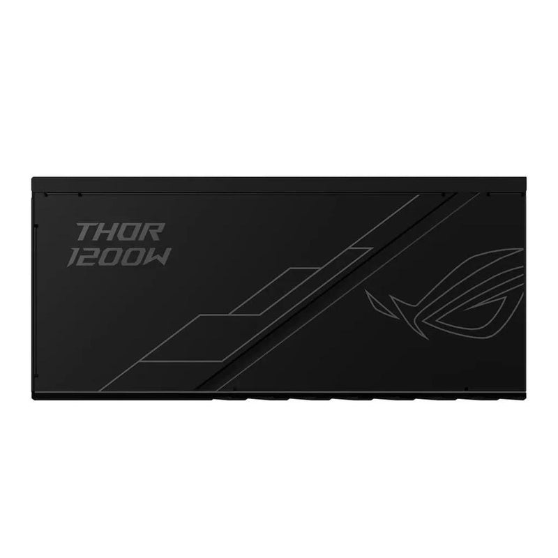 ''rog-thor-1200p Rog Thor 1200w Platinum Power Supply Unit Stands Out With Aura Sync And An Oled Display''