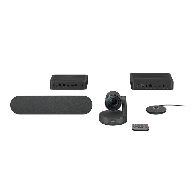 Logitech Vc Rally System -Hd Conferencecam - 1 X Speaker 1 X Mic Pod Table Hub Display Hub 2 X Power Supplies Remote Contro