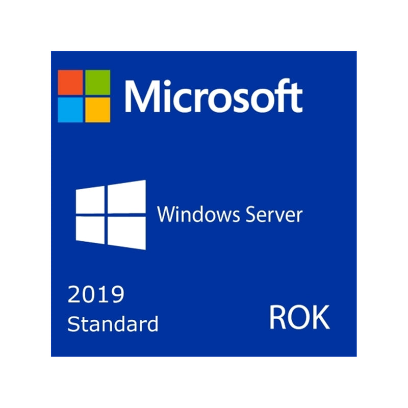 Dell Rok Microsoft Windows Server Standard 2019 - 16 Cores, 2 Virtual Machines