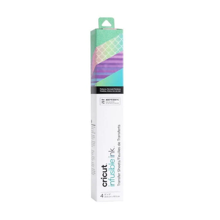 2006768 - Cricut Infusible Ink Transfer Sheets 4-Pack (Mermaid Rainbow) .
