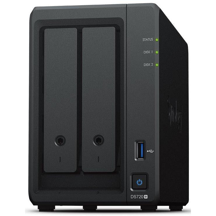 Diskstation 2 Bay Nas (up To 7-bay)  Quad Core 2.0ghz  2gb Ddr4 Ram (up To 6gb)  2x Gbe Lan  2x Usb3.0  1x Esata