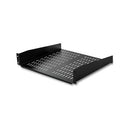 Zone Enclosures 450Mm 2U Front Mount Shelf Up To 30Kg Black