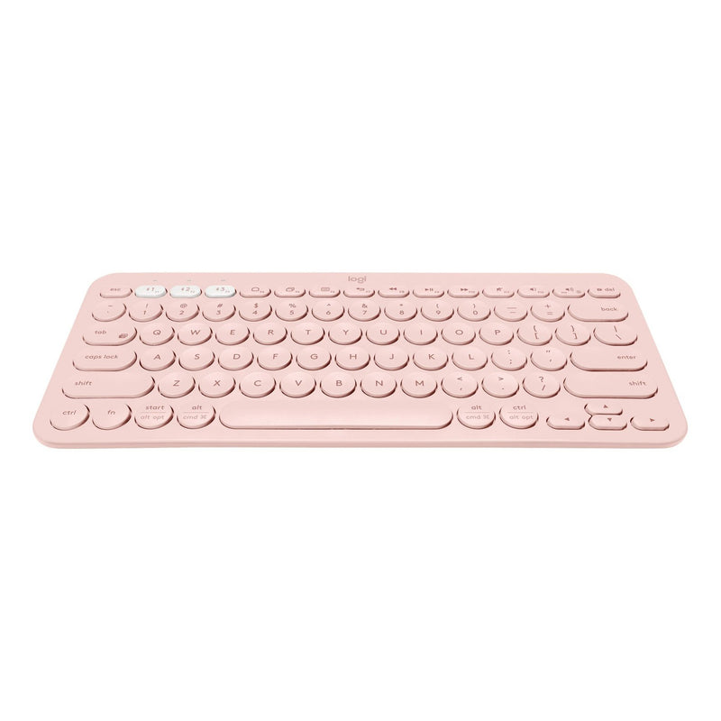 Logitech® K380 Multi-Device Bluetooth® Keyboard - Rose - Us Int'L - Bt - N/A - Intnl