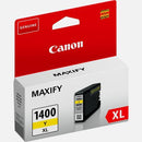 Canon-Ink-Pgi-1400Xl Y-Mb2040 Mb2140 Mb2340 Mb2740- Yield 900