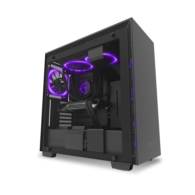 Nzxt Aer 140Mm Rgb Case Fan - Cam Powered 8 Leds 500-1 500 Rpm