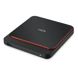 Seagate Lacie Portable Ssd 500Gb  540Mb/S Transfer  Mac  Windows  Usb 3.0  Usb-C  Diamond Cut Design