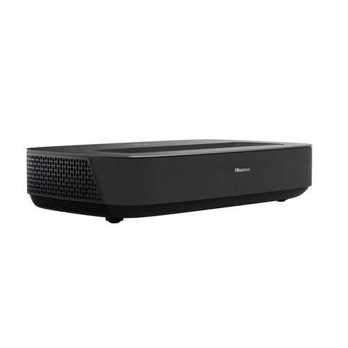 Hisense PL1HE 100 inch PL1 Series UHD X-Fusion Laser Vidaa Smart TV Projector - 3840 x 2160 Resolution 2100 ANSI Lumens Built-in Wi-Fi 802.11AC 2x HDMI inputs 2x USB ports 4 year Limited Warranty