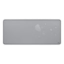 Logitech Desk Mat Studio Series - Mid Grey - N A - N A - Namr-Emea - Emea, Desk Mat