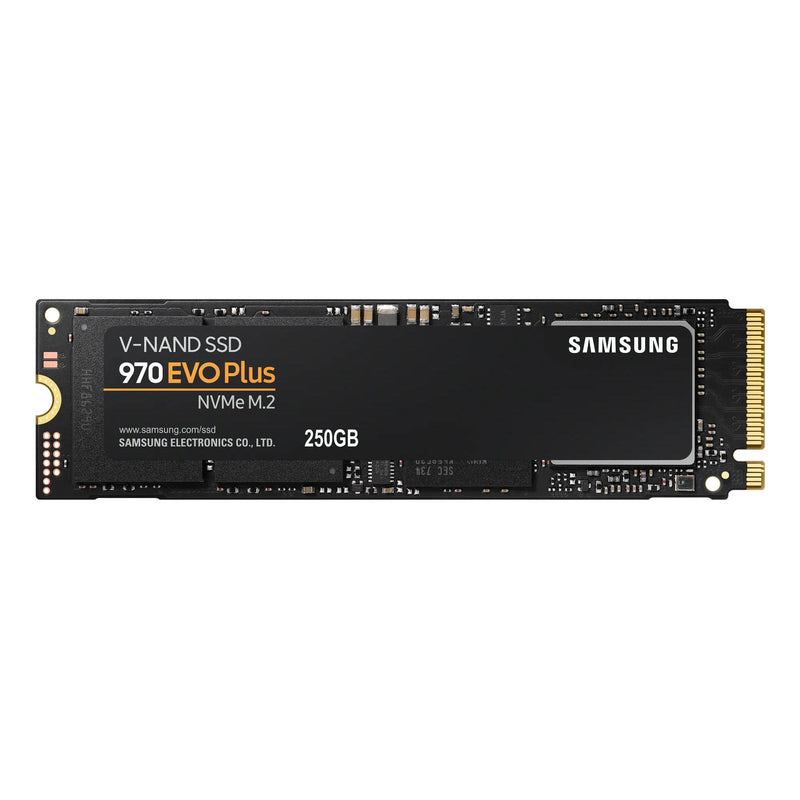 Samsung 970 Evo Plus 250Gb Nvme Ssd - Read Speed Up To 3500 Mb S Write Speed To Up 2300 Mb S 150 Tbw 1.5 M Hr Mtbf