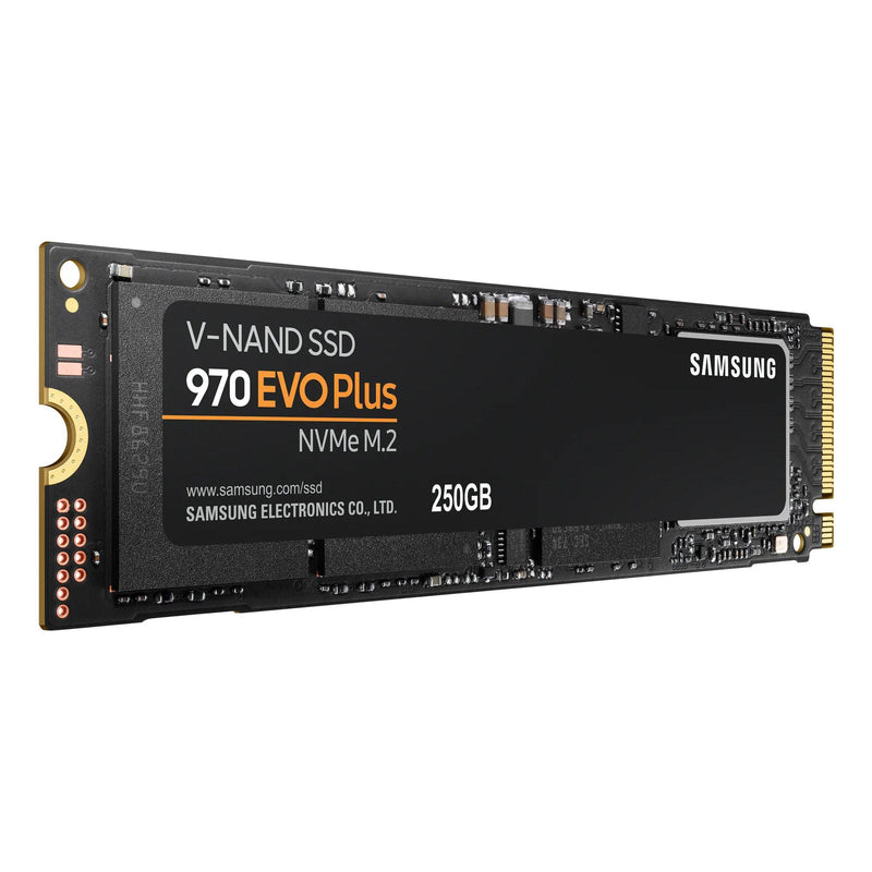 Samsung 970 Evo Plus 250Gb Nvme Ssd - Read Speed Up To 3500 Mb S Write Speed To Up 2300 Mb S 150 Tbw 1.5 M Hr Mtbf