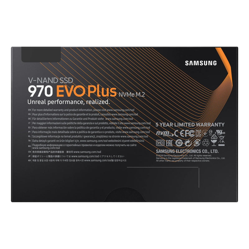 SAMSUNG 970 EVO PLUS 250GB NVME SSD