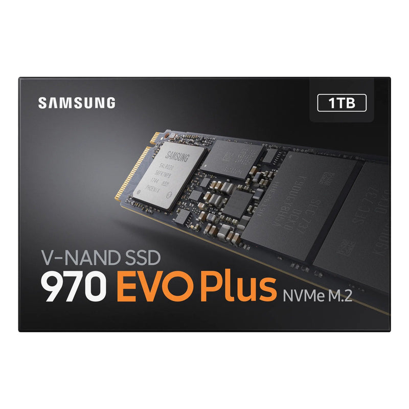 Samsung 970 Evo Plus 1Tb Nvme Ssd - Read Speed Up To 3500 Mb S Write Speed To Up 3300 Mb S 600 Tbw 1.5 M Hrs Mtbf