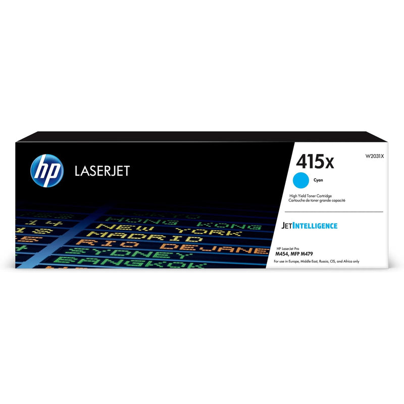 HP 415X CYAN LASERJET HIGH YIELD TONER CARTRIDGE