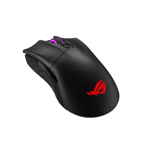 Asus Rog Gladius Ii Wireless Ergonomic Rgb Optical Gaming Mouse With Dual Wireless Connectivity (2.4Ghz/Bluetooth)  Advanced 16000 Dp