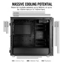 Corsair Carbide Series 678c Low Noise E-atx Case; Black; Tempered Glass Panel