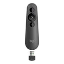 Logitech R500s Laser Pointer Presentation Remote Graphite