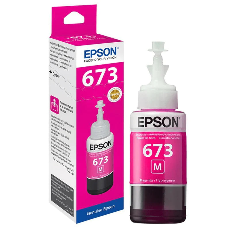 Ink Bottles Magenta 70Ml Ecotank L800 810 850 1800 Epson.