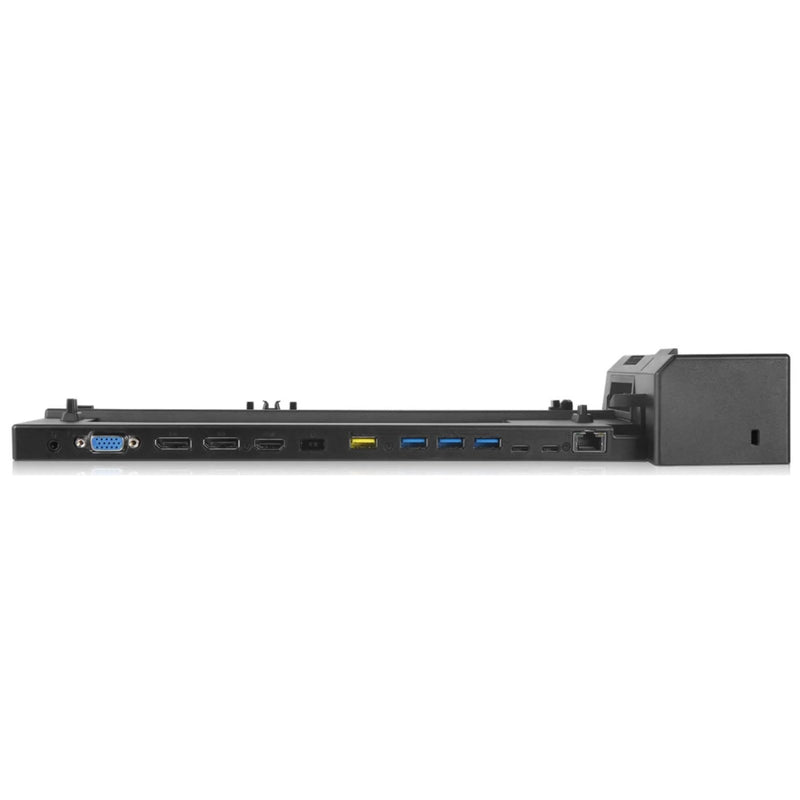 Lenovo Thinkpad Ultra Dock - Black, Gigabit Ethernet (10 100 1000Mbps), Max Digital Res: 4096X2160, Max Analog Res: 2048X1536, 135W Power Supply