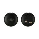 Remax Retractable 2-In-1 1M Usb Cable - Black
