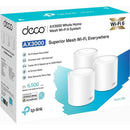 TP-LINK AX3000 WHOLE HOME MESH WIFI 6 SYSTEM 2402 MBPS 574 MBPS 3X GIGABIT PORTS - 3 PACK