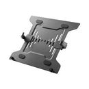 Bracket - Steel Laptop Holder - For Most Desk Mounts With Standard 75X75 100X100 Vesa Plate