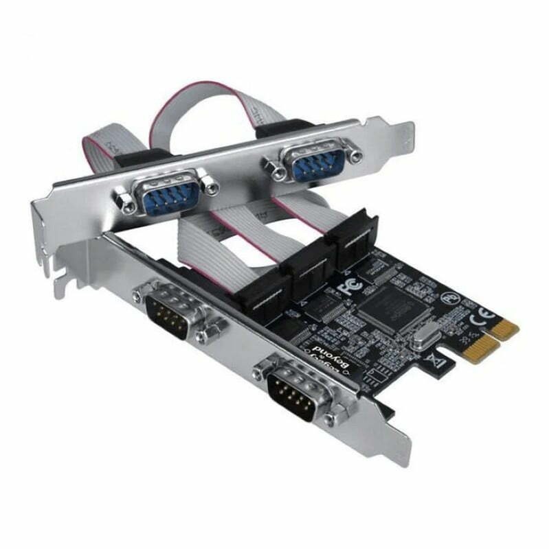 Vantec Ugt-Pce40Sr 4 Port Serial Rs32 Pcie Card