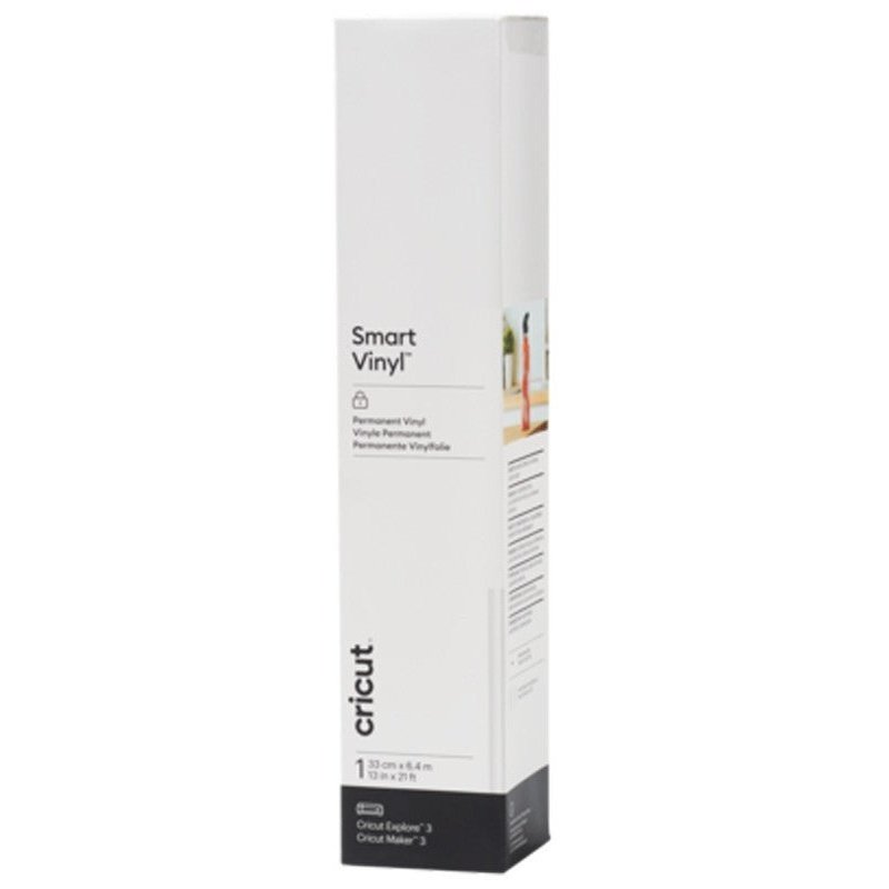 Cricut Smart Vinyl Perm 33X640Cm 1 Sheet (White)