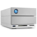 Seagate Lacie Stlg28000400 2Big Dock Thunderbolt 3; 28Tb; Dual Thunderbolt 3 & Dp Ports For 2X4K Or 1X 8K Diplays; Raid; Usb3.2;