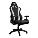 Cooler Master Caliber R1 Gaming Chair; Black And White; Recline; Height Adjust; Head And Lumbar Pillows; Premium Materials; Ergo