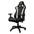 Cooler Master Caliber R1 Gaming Chair; Black And White; Recline; Height Adjust; Head And Lumbar Pillows; Premium Materials; Ergo