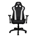 Cooler Master Caliber R1 Gaming Chair; Black And White; Recline; Height Adjust; Head And Lumbar Pillows; Premium Materials; Ergo