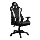 Cooler Master Caliber R1 Gaming Chair; Black And White; Recline; Height Adjust; Head And Lumbar Pillows; Premium Materials; Ergo