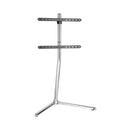 Linkqnet Fs17-46F-01 49-70" Chrome Plated Slender V-Base Studio Tv Floor Stand