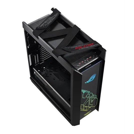 Asus Rgb Atx/Eatx Mid-Tower Gaming Case With Tempered Glass  Aluminum Frame  Gpu Braces  420Mm Radiator Support And Aura Sync