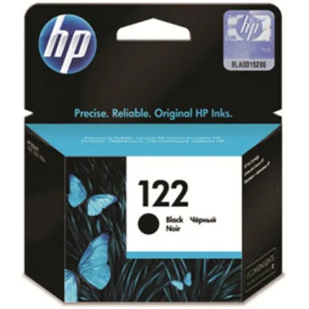 Hp Consumables Hp 122 Black Ink Cartridge - 120 Pages (Replacing The Ch561He). Deskjet 1000 2000 2050 3000 3050 2050.