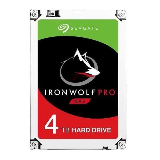 Seagate Ironwolf Pro 4Tb 3.5'' Hdd Nas Sata 6Gb S Interface 128Mb Cache Rpm 7200