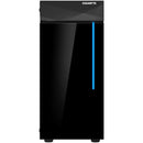 Gigabyte C200 Glass Mid Tower Black Tempered Glass Side Panel Atx