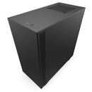 H510 Black/black Compact Mid-tower Case With Tempered Glass - 2x120mm Fans Incl - 4 Fans Supported