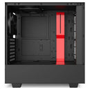 Nzxt H510 Black/Red Compact Mid-Tower Case With Tempered Glass