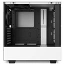 H510 White/black Compact Mid-tower Case With Tempered Glass